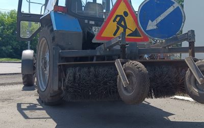 Услуги дорожной щетки на базе МТЗ - Петропавловск-Камчатский, заказать или взять в аренду