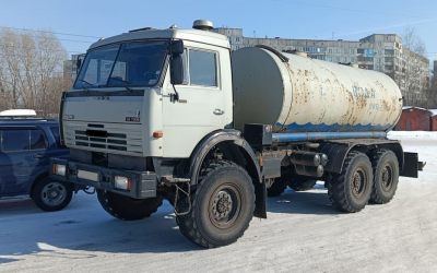 Цистерна-водовоз на базе Камаз - Петропавловск-Камчатский, заказать или взять в аренду