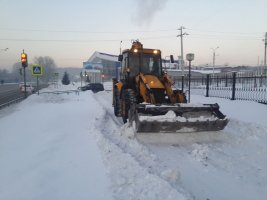 Уборка, чистка снега спецтехникой стоимость услуг и где заказать - Мильково